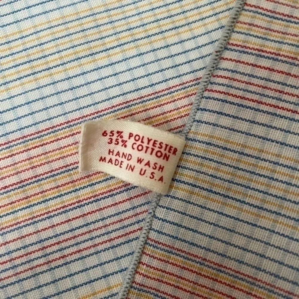 Vintage 1970s CaroLaurie Plaid Bandana Square Scarf